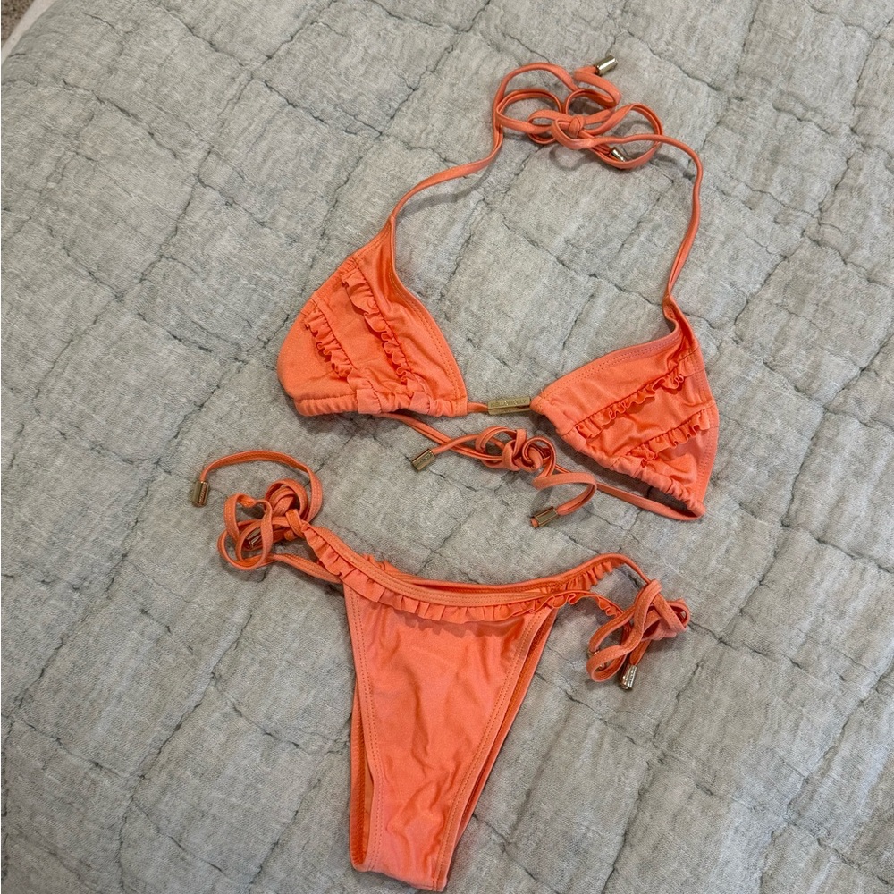 Hello Molly Orange Bikini Set
